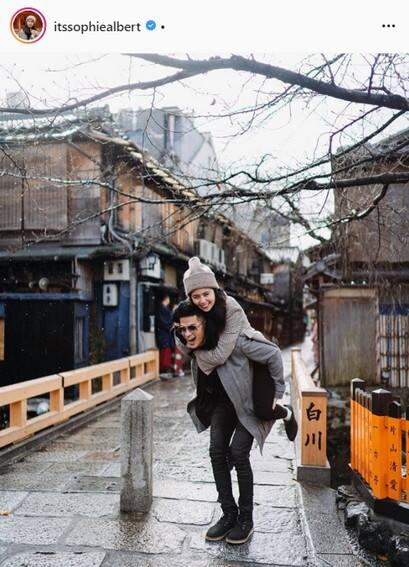Vin Abrenica Sophie Albert Relationship