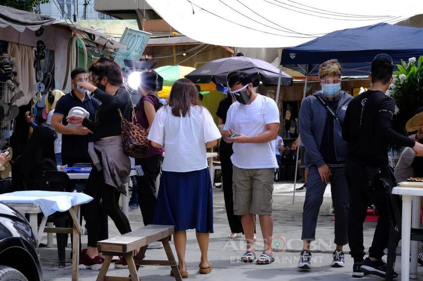 Bagong umaga behind the scene photos 