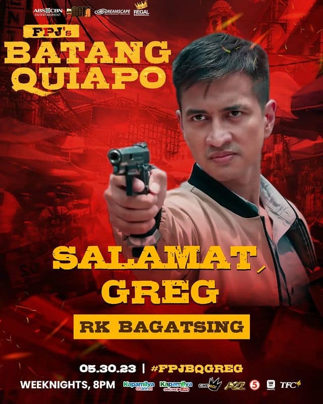 RK Greg Batang Quiapo BehindTheScenes ABSCBN Entertainment
