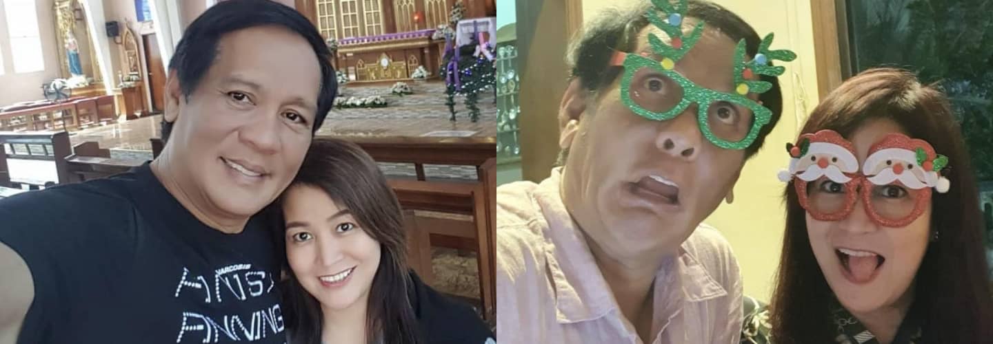 Photos of Joey Marquez with his wife 
