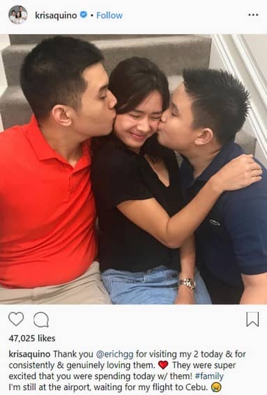 PHOTOS: Erich Gonzales bonding moments with The Aquinos!