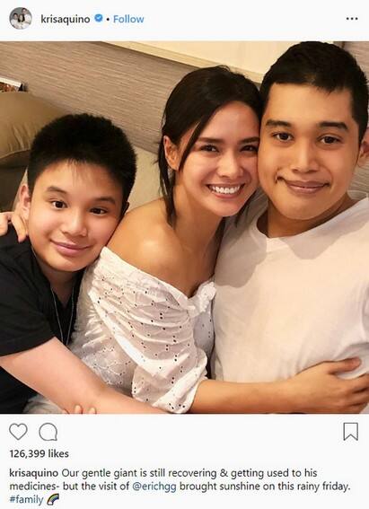 PHOTOS: Erich Gonzales bonding moments with The Aquinos!