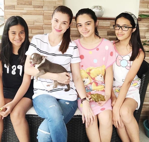 Sunshine Cruz & her daughters ABSCBN Entertainment