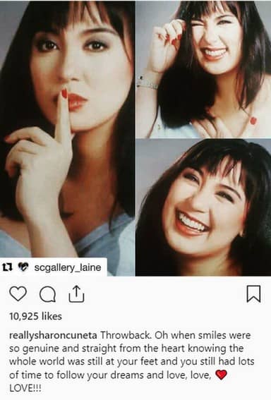 Sharon Cuneta’s Throwback Photos