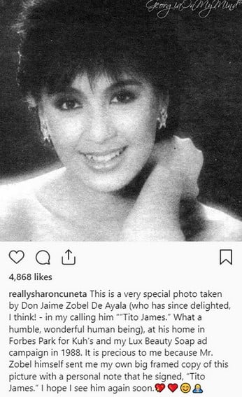 Sharon Cuneta’s Throwback Photos