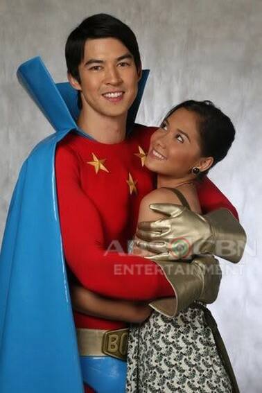 Jon Avila and Maja Salvador in Kapitan Boom (2008)