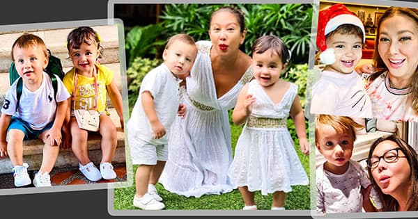 LOOK: Korina Sanchez enjoying motherhood with her adorable twins Pepe ...