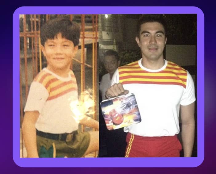 Check out these celebrities who recreated their throwback photos!