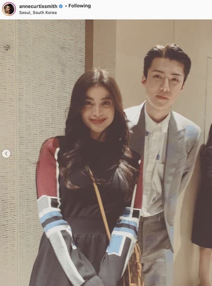 Anne Curtis with Exo’s Sehun