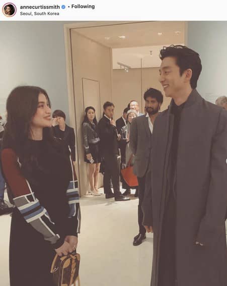 Anne Curtis with her ultimate Korean crush Gong Yoo