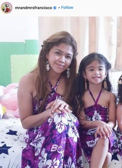 Celebrity moms and their adorable daughters matching outfit