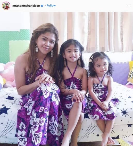 Celebrity moms and their adorable daughters matching outfit