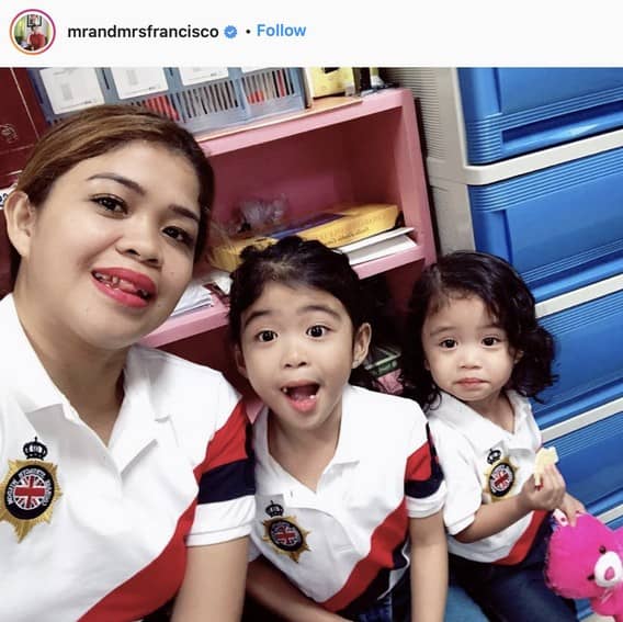Celebrity moms and their adorable daughters matching outfit