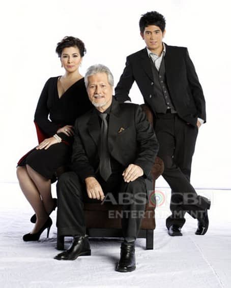 Gerald Anderson with Bing Loyzaga and Ronaldo Valdez in My Girl (2008)
