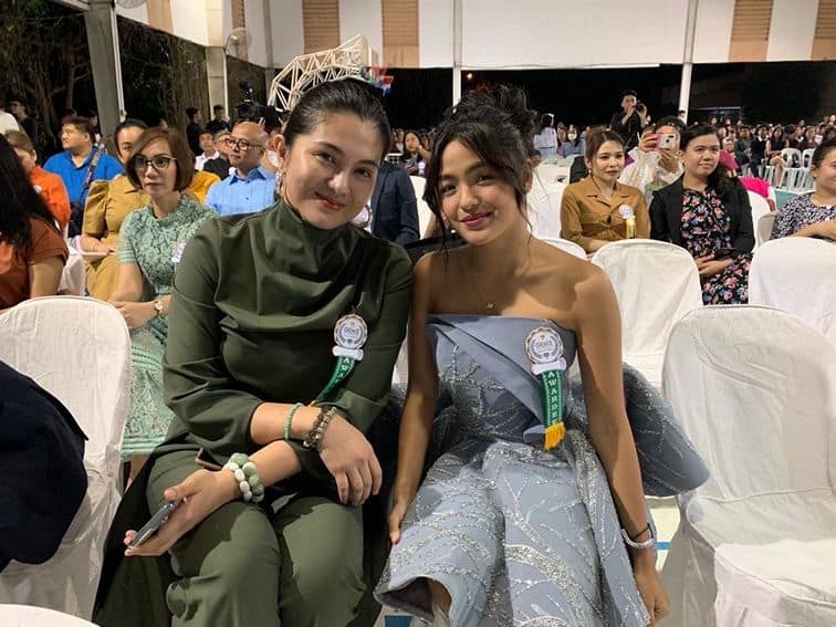 Dimples Romana and Andrea Brillantes at the 4th GEMS Awards