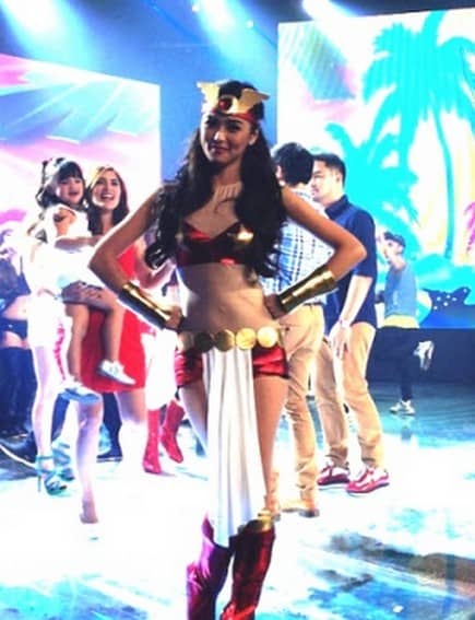 Filipina celebrities in superhero costumes