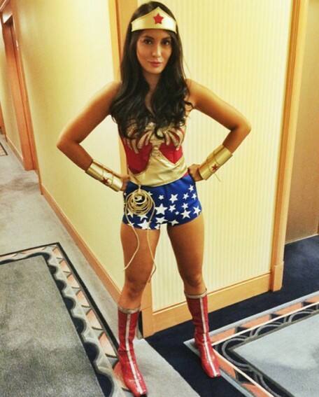 Filipina celebrities in superhero costumes