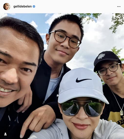 Gelli de Belen with her sons | ABS-CBN Entertainment