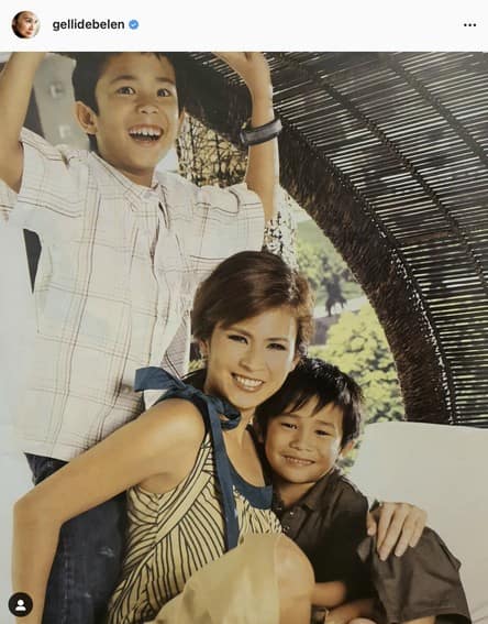 Gelli de Belen with her sons | ABS-CBN Entertainment