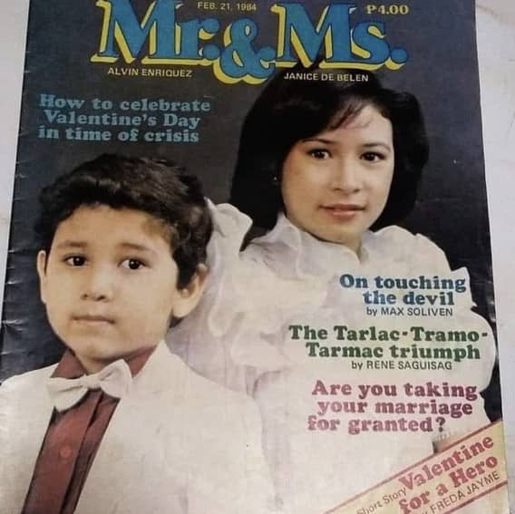Janice De Belen's childhood photos