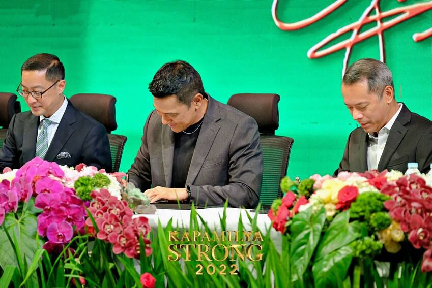 Kapamilya artists contract signing mediacon regine gary