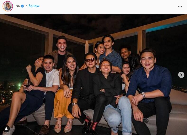 Celebrity barkadas in real life