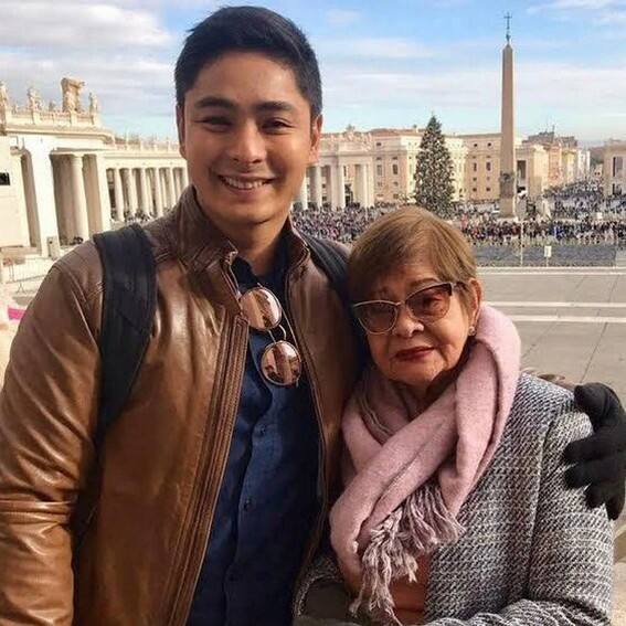 Kapamilya celebrities with their grandparents