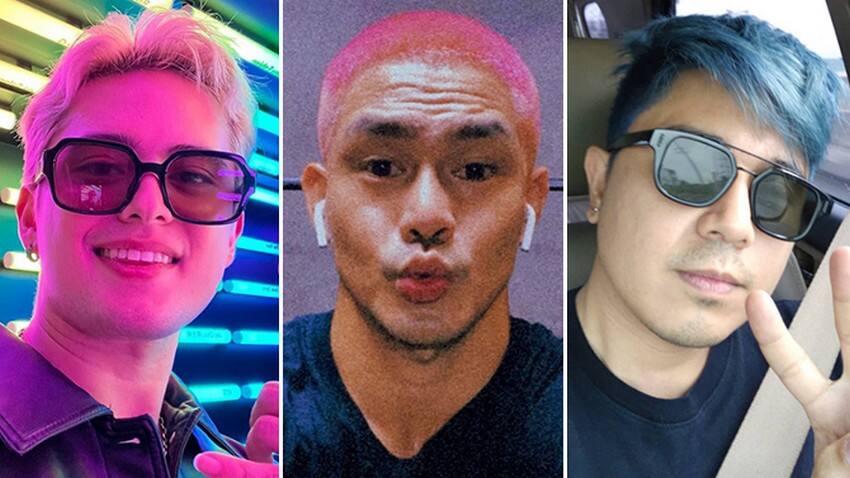 Male celebrities hair color | ABS-CBN Entertainment Male celebrities hair color | ABS-CBN Entertainment