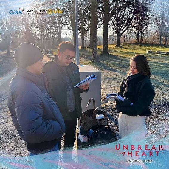 “Unbreak My Heart” cast enjoys scenic spots in Switzerland 