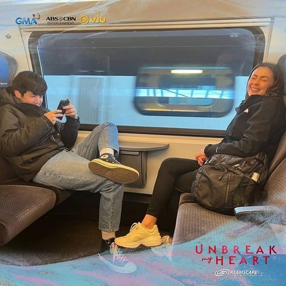 “Unbreak My Heart” cast enjoys scenic spots in Switzerland 