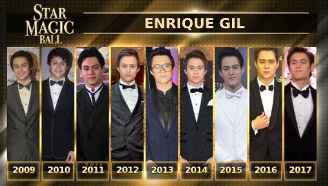 THROWBACK: Enrique Gil’s enchanting, grand appearances in the Star Magic Ball 