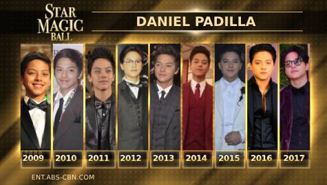 THROWBACK: Daniel Padilla’s supreme looks on the Star Magic Ball that won our hearts