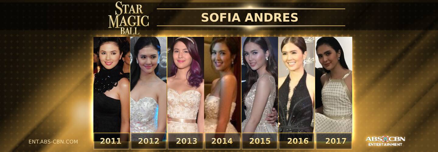 Star Magic Ball Throwback Sofia Andres