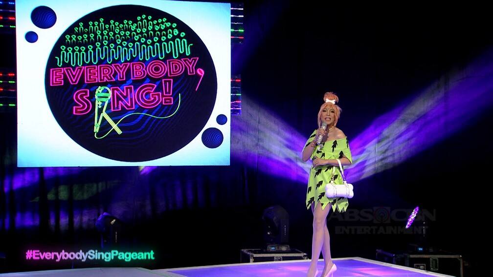 IN PHOTOS: Vice Ganda dressed up as Pebbles from The Flintstones on Everybody Sing