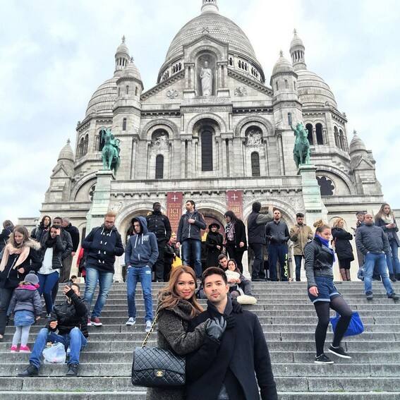 Joross Gamboa with his gorgeous wife