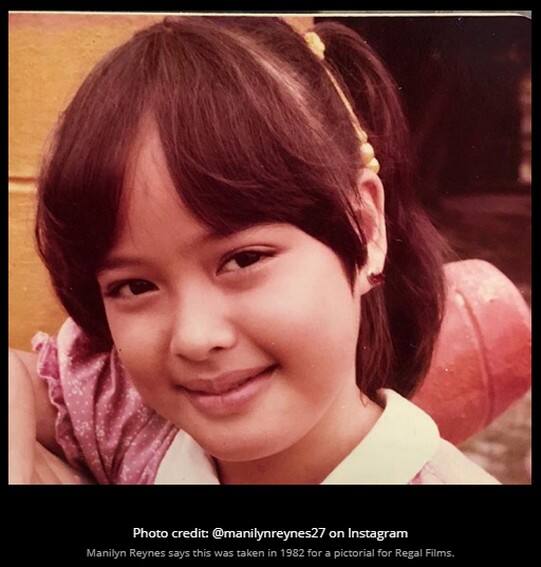 A Young Manilyn Reynes Shining As The Star Of The New Decade In These ...