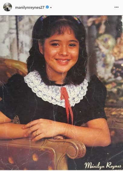 A Young Manilyn Reynes Shining As The Star Of The New Decade In These ...