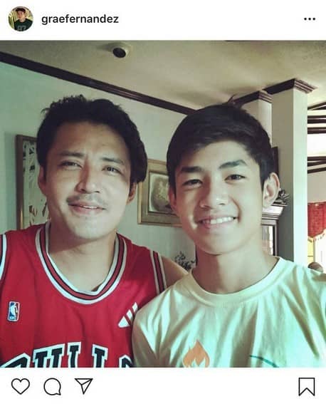 Grae Fernandez Mark Anthony Fernandez like father like son