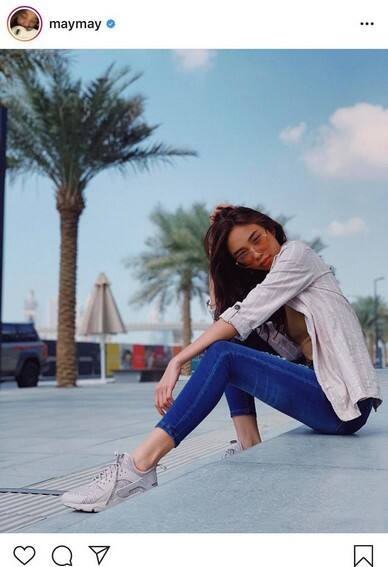 Maymay Entrata with her model-worthy poses
