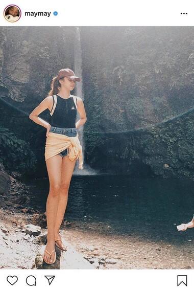 Maymay Entrata with her model-worthy poses