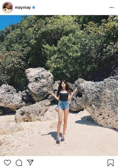 Maymay Entrata with her model-worthy poses