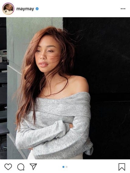 Maymay Entrata with her model-worthy poses