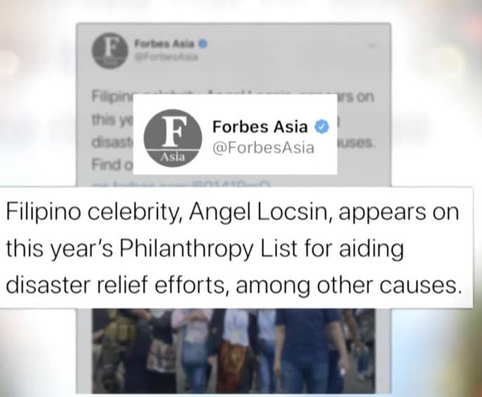 IN PHOTOS: Angel Locsin’s acts of kindness through the years
