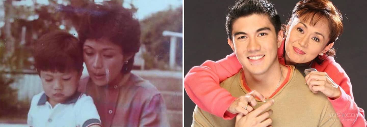 Mga nakatutuwang throwback photos nina Luis Manzano kasama ang kanyang ina