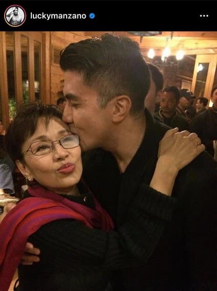 Vilma Santos Luiz Manzano mother son