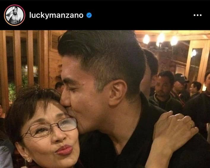 Vilma Santos Luiz Manzano mother son