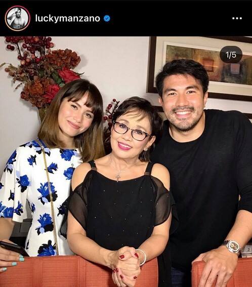 Vilma Santos Luiz Manzano mother son
