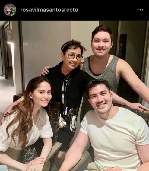 Vilma Santos Luiz Manzano mother son