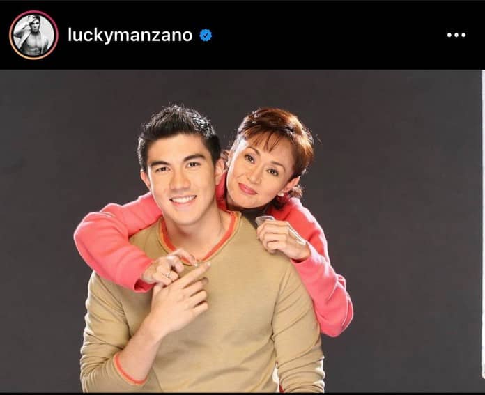 Vilma Santos Luiz Manzano mother son
