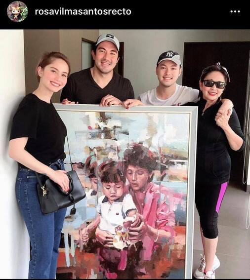 Vilma Santos Luiz Manzano mother son